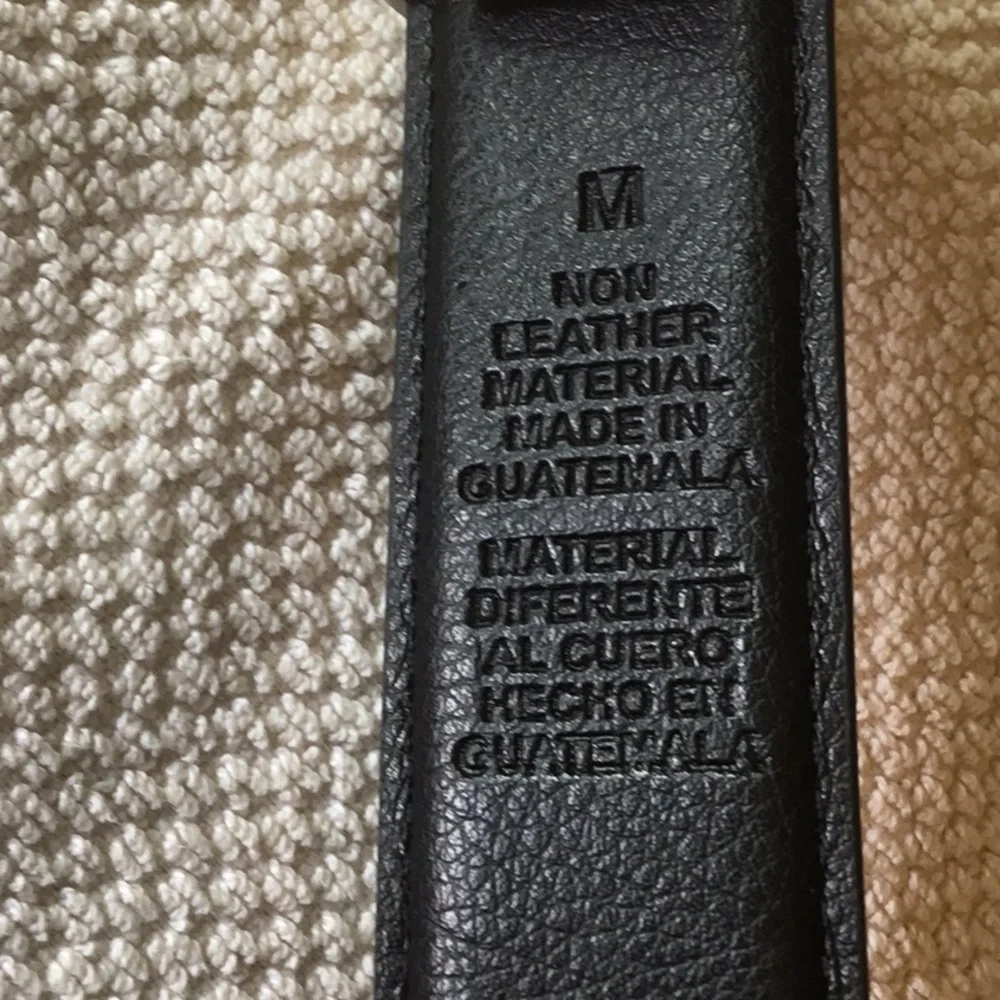 Goodfellow & Co Brown and Black Belt with Silver Buckle